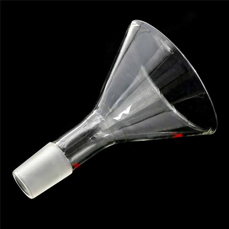 Hot Sale Lab Glassware,Made From Borosilicate 90mm 24/40 Glass Powder Funnel 100ml Chemistry Laboratory Glassware