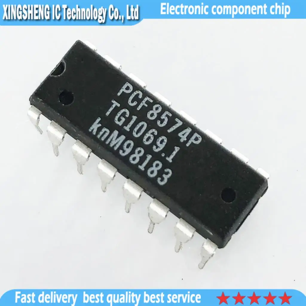 

10pcs PCF8574 DIP16 PCF8574P DIP new and original IC cischy In Stock