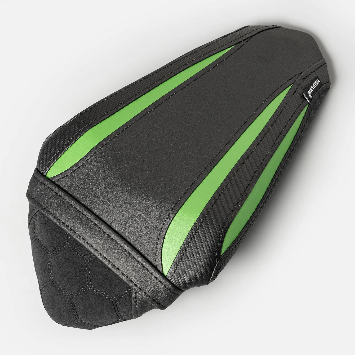 

WOLFLINE Rear Seat Cushion for Kawasaki Ninja 7 Hybrid 2024 2025 2026 Rear Solo Saddle Passenger Comfort Seat