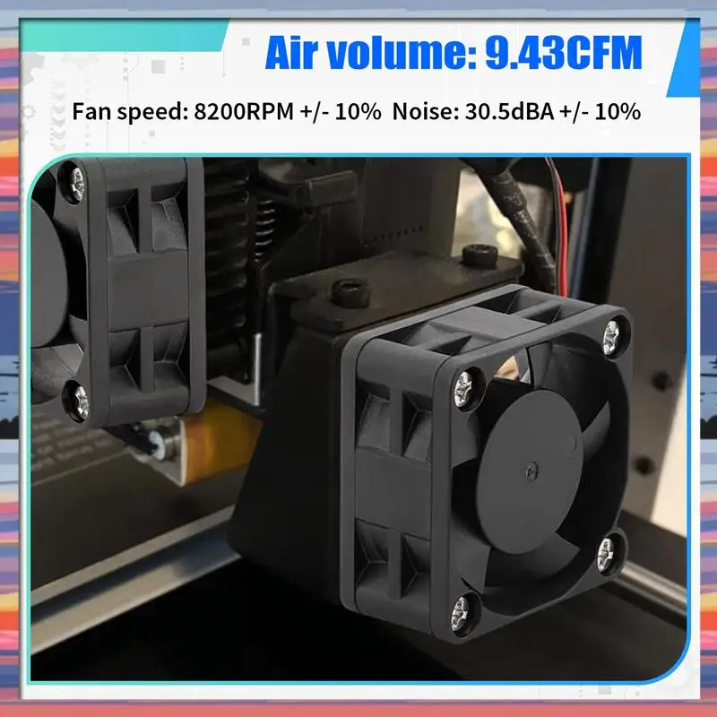 AC18 (гарантия) 3D часть принтера 4020 Охлаждающий вентилятор DC Бесщеточный мини-кулер 40 мм Охлаждающий вентилятор 40X40x20 мм Высокое качество