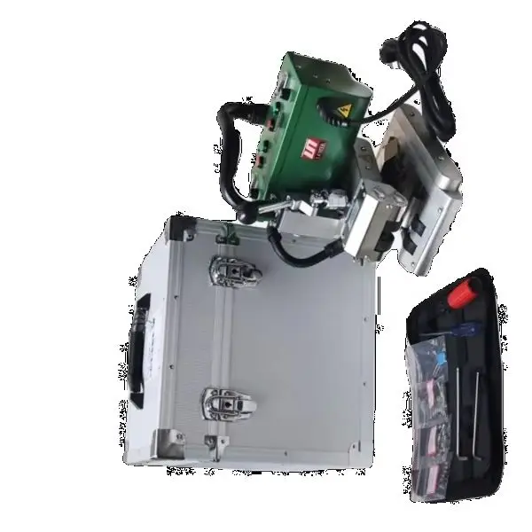 

Аппарат для сварки геотекстильной мембраны Leicester GM1 Аппарат для сварки мембраны HDPE с защитой от просачивания