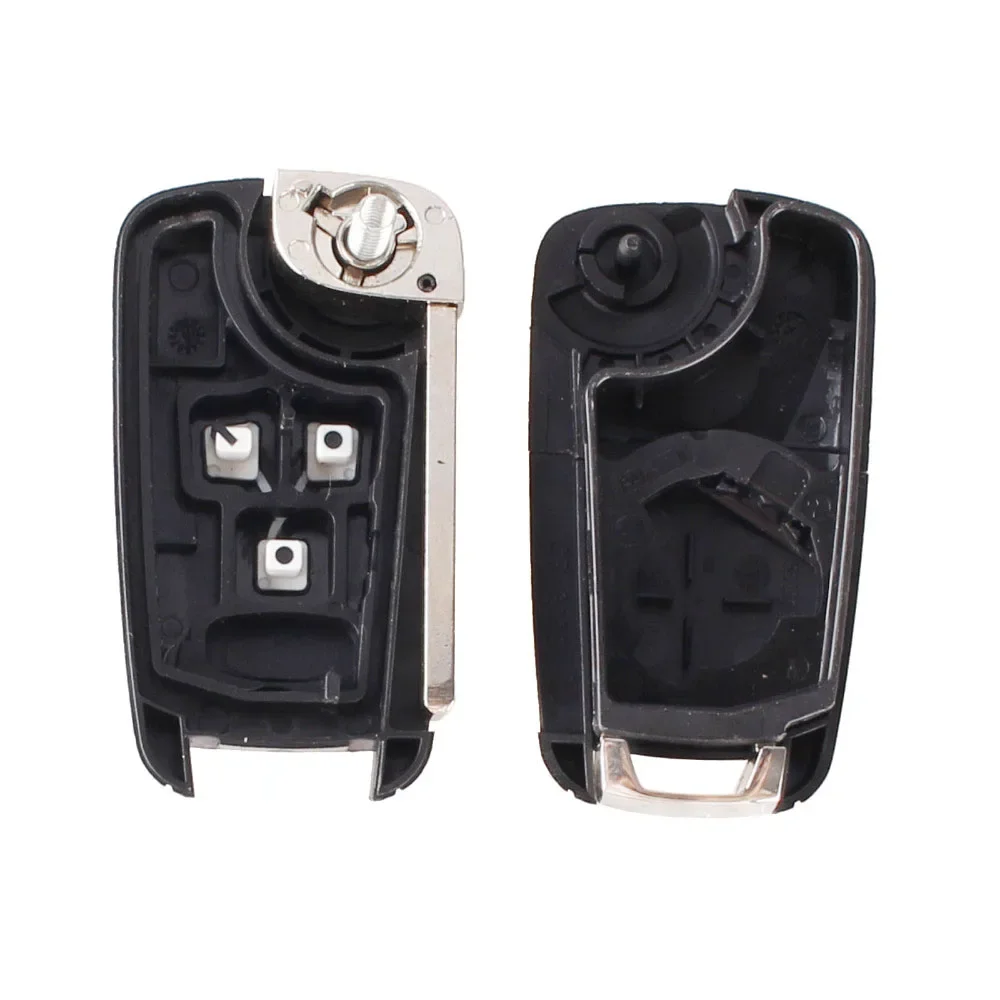 For OPEL VAUXHALL Insignia Astra Zafira For Chevrolet Cruze For Buick 3 Button Flip Folding Remote Car Key Shell