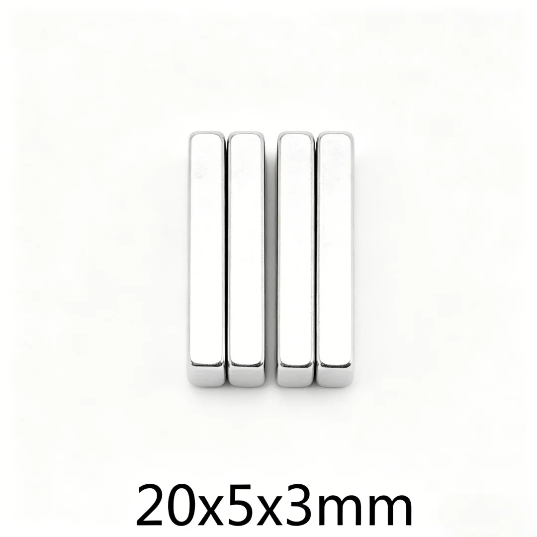 Thin Square Block Magnets 22x5x3mm 28x5x3mm Multi Specification Office Fridge DIY Magnets 3253 5553