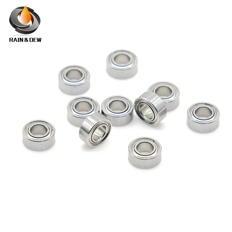 

10PCS SMR74ZZ 4x7x2.5mm ABEC-9 Stainless Steel Fishing Reel Bearing For DAIWA & SHIMANO &Abu Garcia Reel Handles Bearing