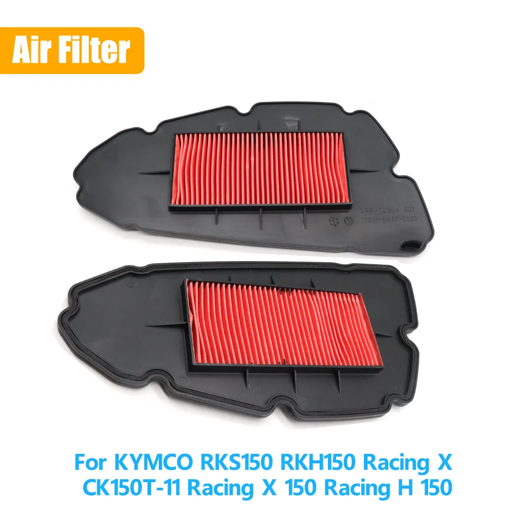 Motorcycle Engine Air Intake Filter Cleaner Air Filter Element For KYMCO Racing X CK150T 11 Racing X H 150 RKH150 RKS150