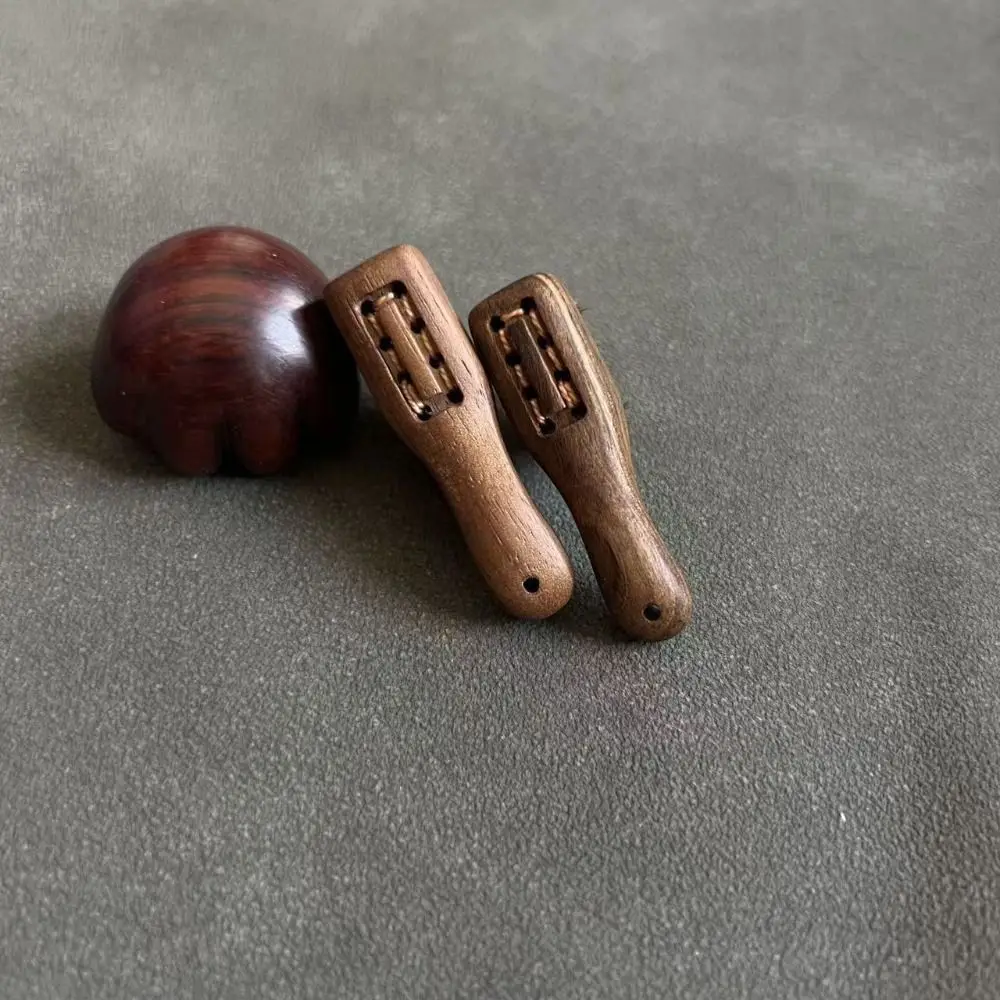 Portable Mini Wenwan Brush Hand-tied String Tiny Size Hand-tied Wenwan Brush Compact Handmade Pocket Wenwan Brush
