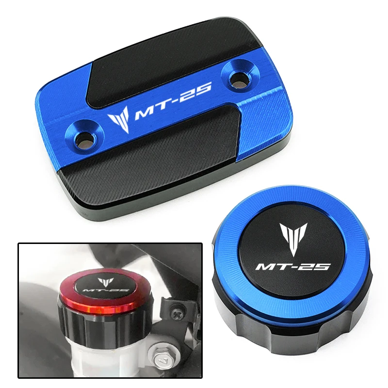 2026 New For YAMAHA MT25 MT-25 MT 25 2015-2026 Motorcycle Accessories Front Rear Cylinder Cover Guard Brake Fluid Reservoir Cap