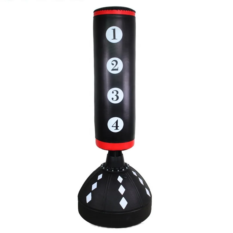 

Professional Boxing Kick Equipment Free Standing Punching Bags Fitness Training Stable Punch Bag