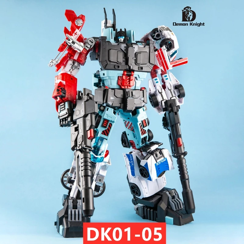 Transformation DK Demon Knight Enlarge Defensor DK01-04 A SET Hot Spot First Aid Streetwise Blades Groove Figure IN STOCK