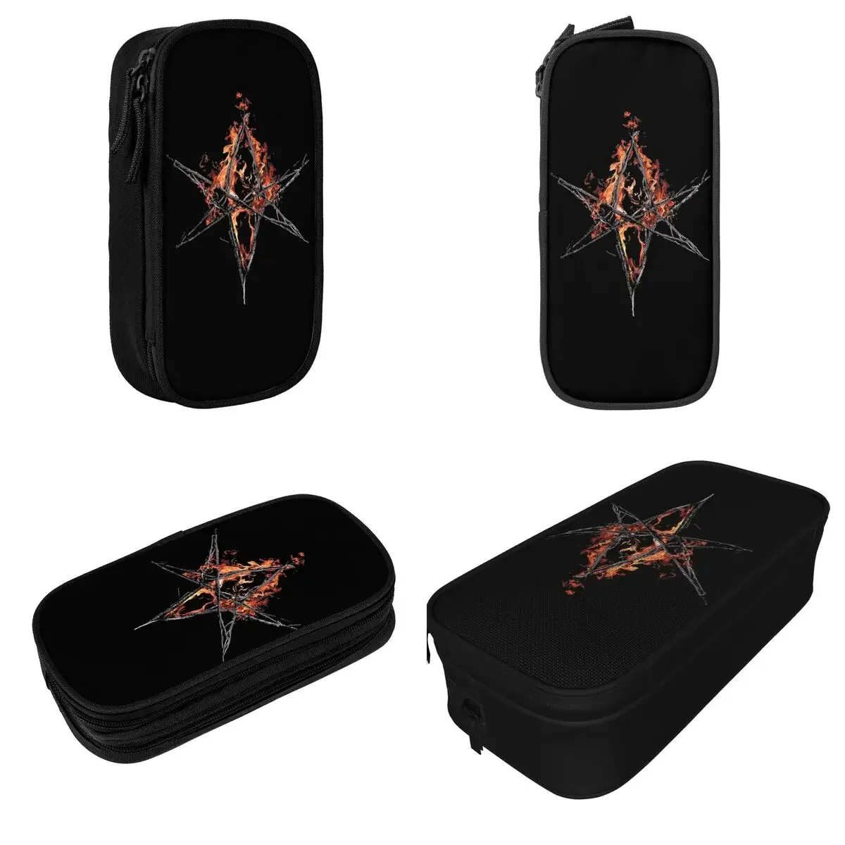 

Cute Bring Me The Horizons Fire Inside Pencil Cases Pencilcases Pen for Girl Boy Big Capacity Bags School Supplies Accessories