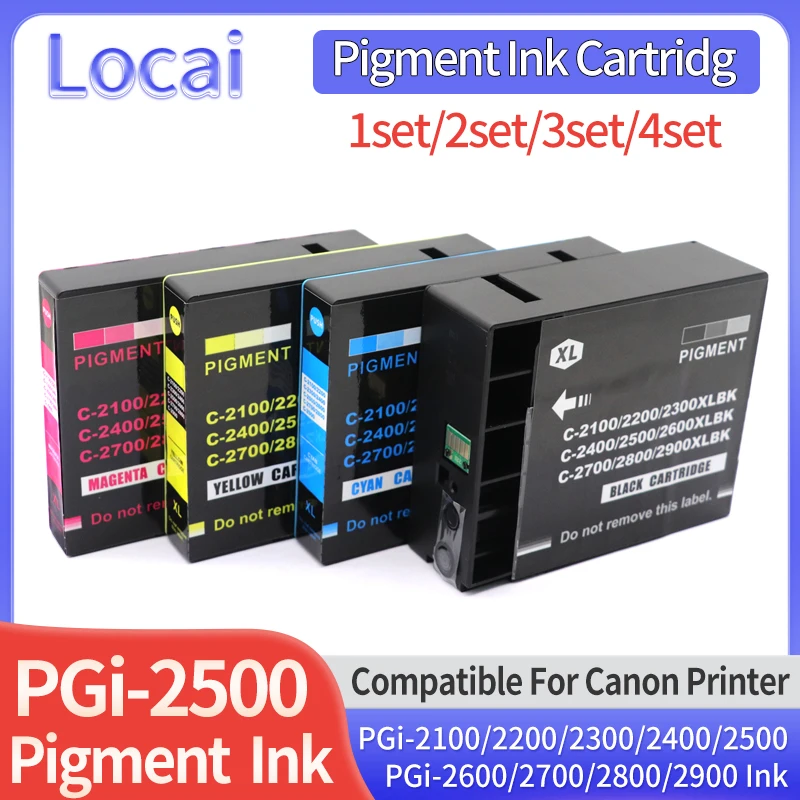 cartuchos de tinta para canon pgi2500xl pgi 2500xl pgi 2500 xl canon maxify mb5050 mb5150 mb5450 mb5350 ib4150 01