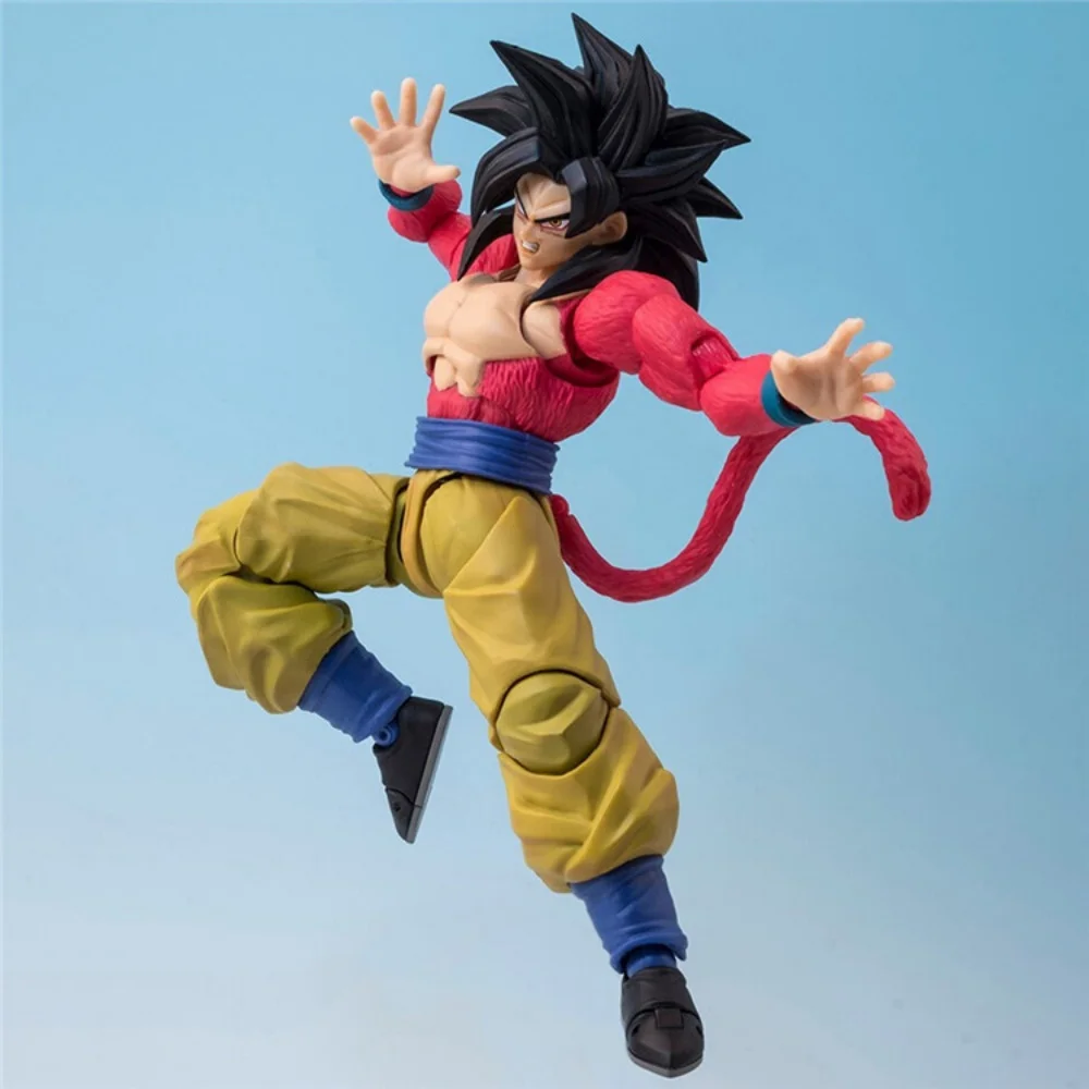 

Аниме-фигурка Dragon Ball GT Super Saiyan 4 Сон Гоку, коллекционная модель, игрушка, 16 см (подвижная)