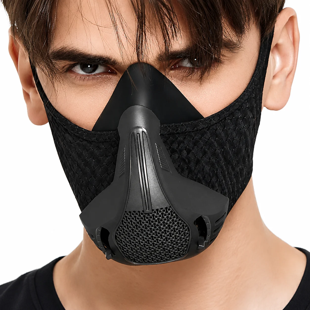 Breathing Resistance Training Mask Cardio Workout Fitness Mask for Running Cycling HIIT Exercise Endurance Training