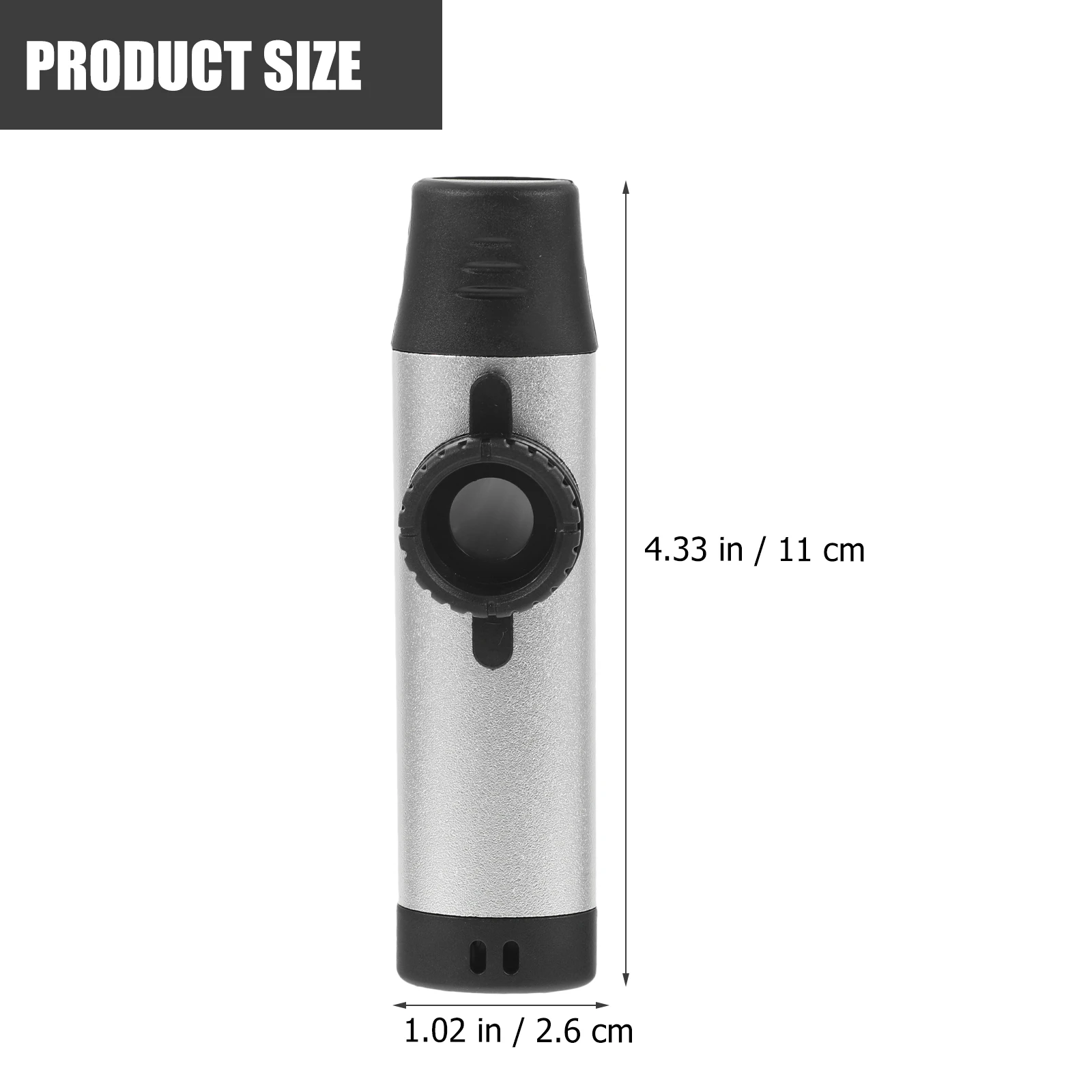 

1 set Metal Kazoo Musical Instrument Portable Professional Easy Learning Performance Guitar Partner Lightweight Durable Kazoos