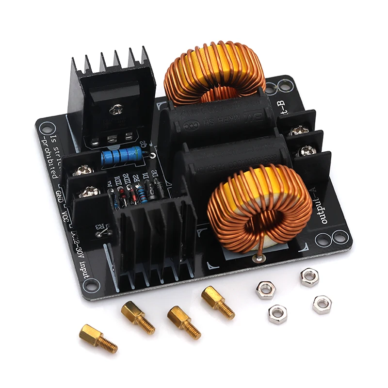 1/5/10Pcs 1000W 20A ZVS Low Voltage Board Heating Module Induction Board Heating Module Flyback Driver Heaters