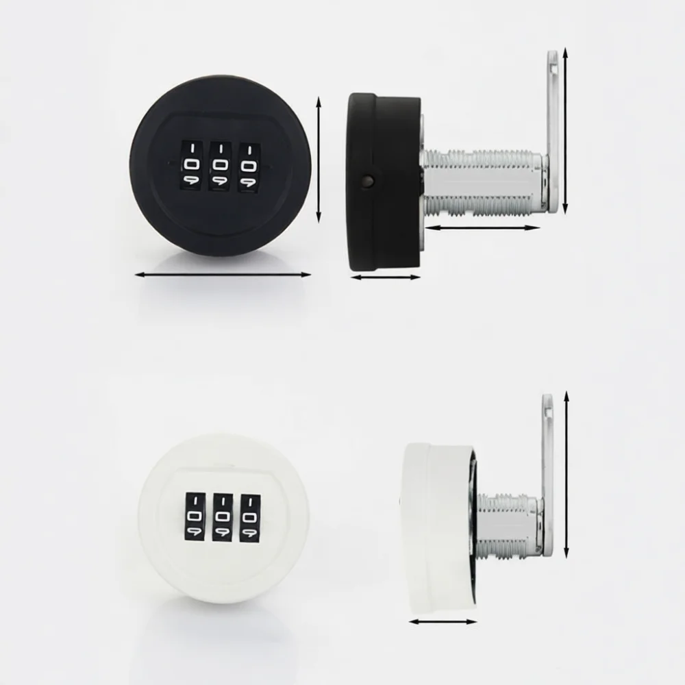 Modern Zinc Alloy Combination Cam Lock For Cabinet Drawer Mailbox Locker Security Password Keyless Access Hardware Tool