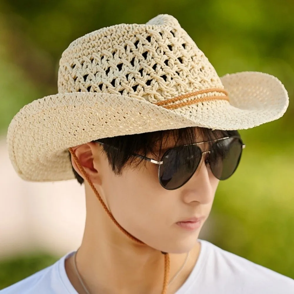 Chapéu de Palha Retrô de Aba L - Cowboy Hat Straw avaliação e preço