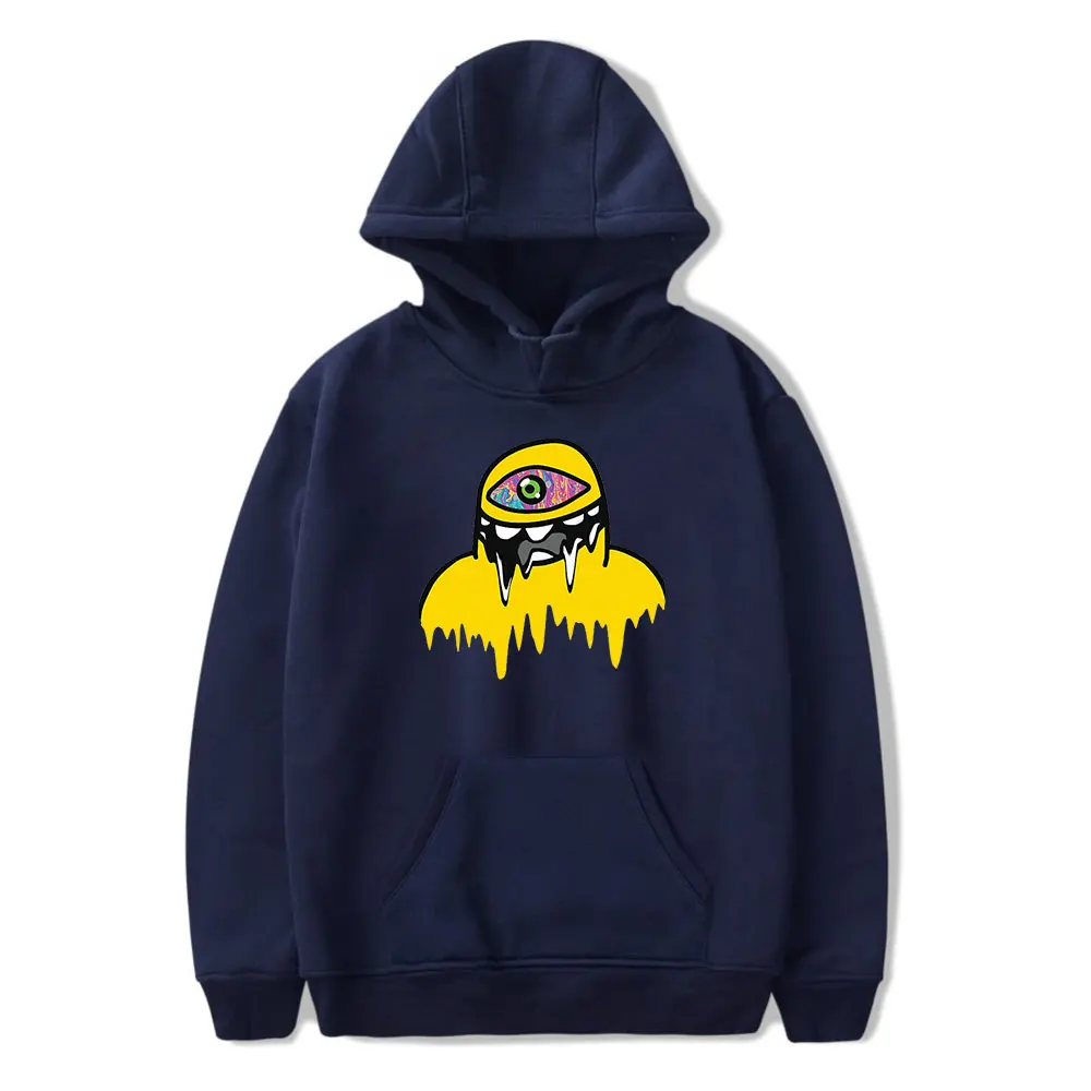 

Subtronics Trippy Cyclops Logo Rapper Pullover Hoodie Men and Women Harajuku Style Hip-hop Sweatshirt Spring and Autumn