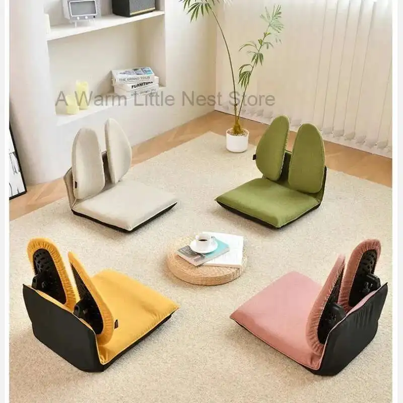 

Tatami backrest chair Bay window backrest chair footless backrest Ergonomic sitting back chair chairs for bedroom Home Furniture