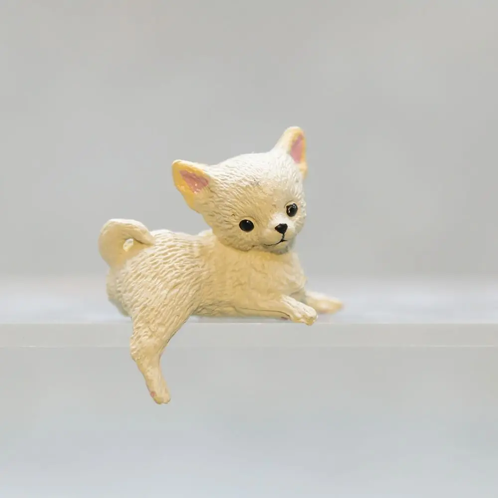 Simulation Edge Cat Figurines Cartoon Resin Cat Refrigerator Sticker Material DIY Miniatures Car Cat Ornament Micro Landscape