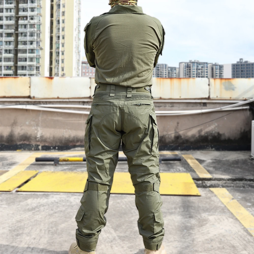 SINAIRSOFT G3 Kampfhose mit Knieschonern Taktische Hose MC Gen3 Outdoor Jagd Tarnkleidung – Detail 14