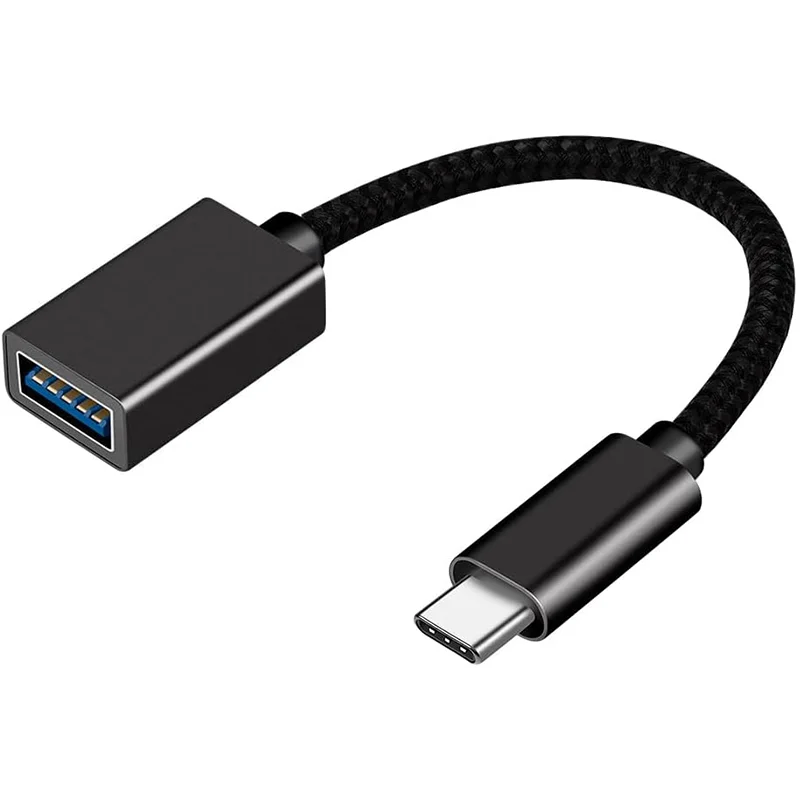 Adapter kabla OTG typu C Złącze adaptera USB na typ C dla Xiaomi Samsung S20 Huawei Konwerter kabla danych OTG dla MacBook Pro