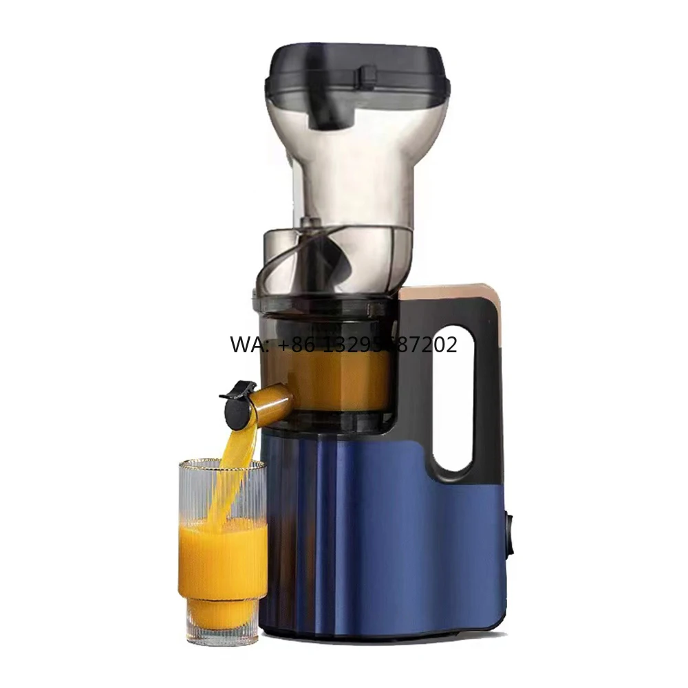 

Коммерческая мини-портативная синяя соковыжималка для фруктов и овощей, электрическая соковыжималка для лимона