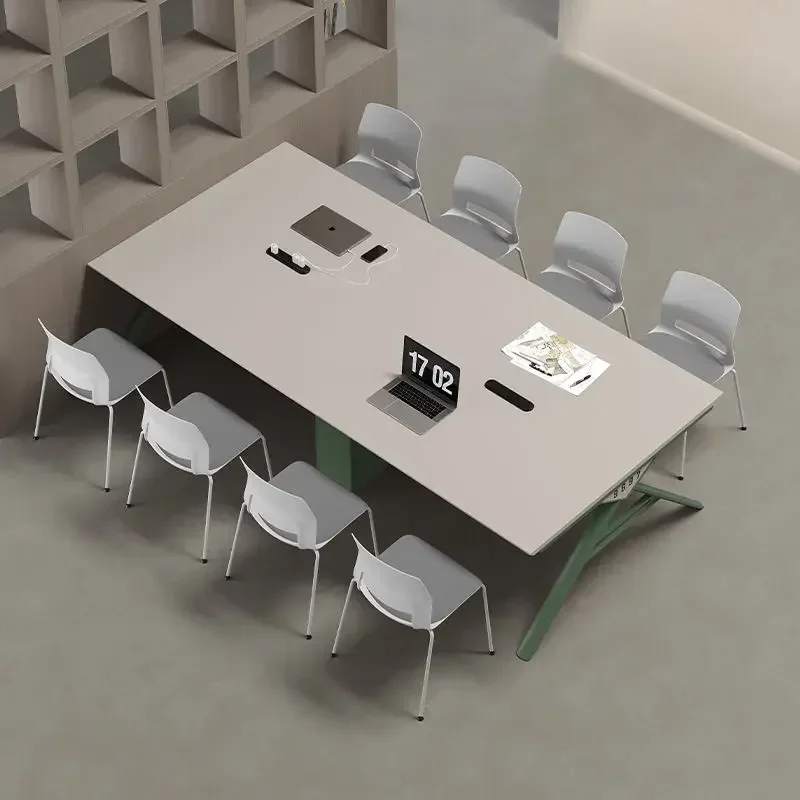 

Conference Table, Long Table, Conference Room, Office Tables And Chairs, Small Workbench For Negotiation And Meeting