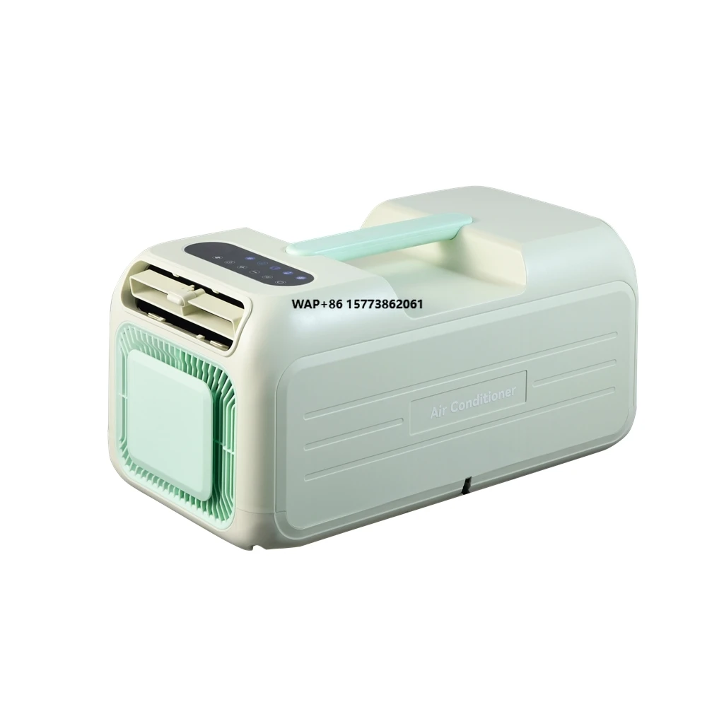 

2025 Portable Solar-Powered Air Conditioner with Remote Intuitive Smart Controls for Car & RV Camping US/EU/UK Plug Type