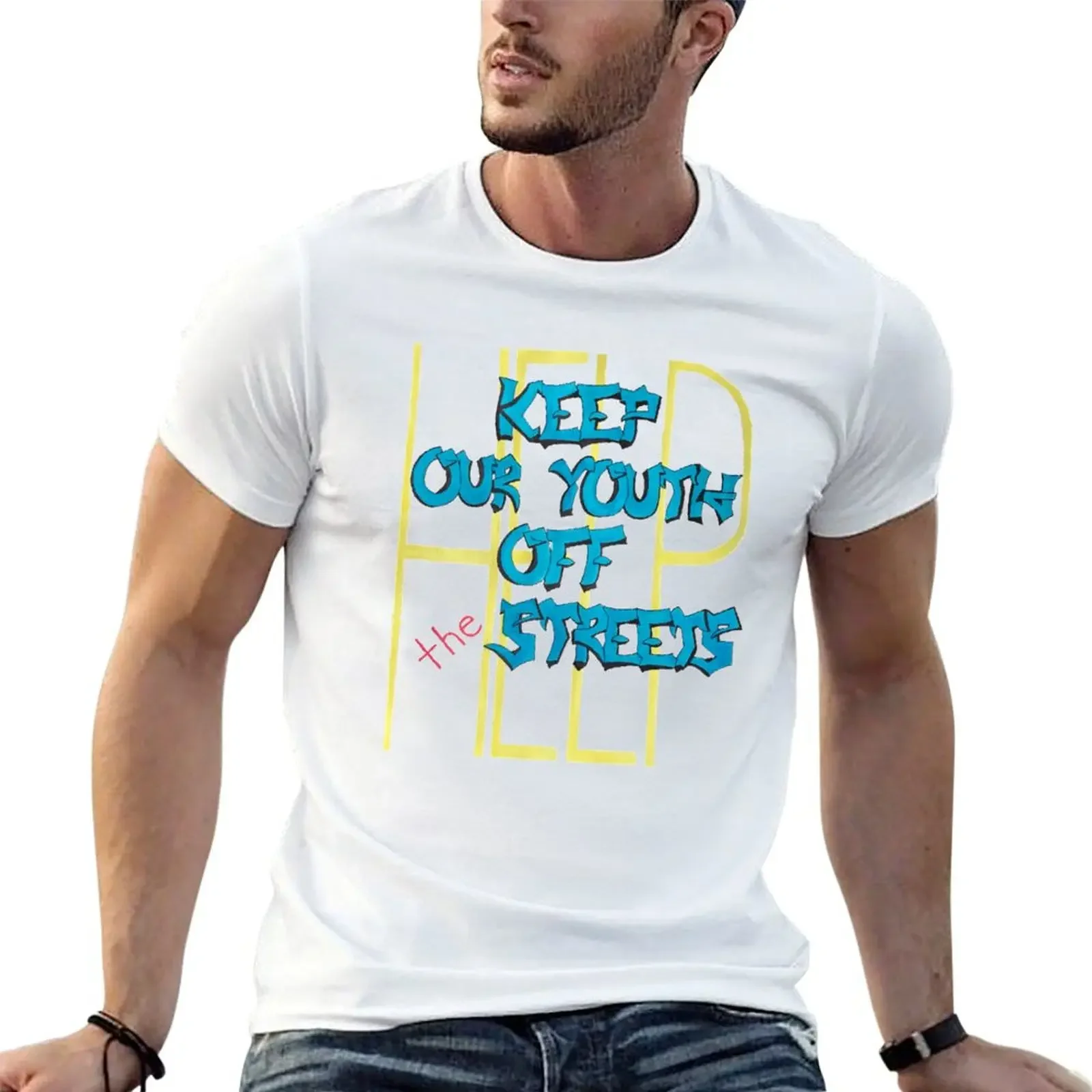 

Keep Our Youth Off The Streets T-Shirt boys whites korean fashion summer clothes mens graphic t-shirts