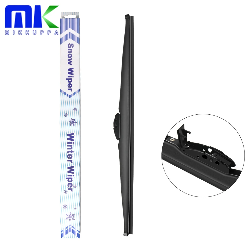 Winter Snow Wiper Blade U Hook Universal High Quality Natural Rubber Windshield Windscreen Auto Car Accessories 1 Pc