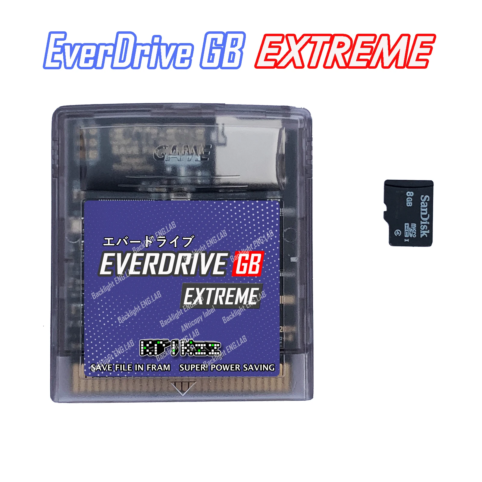 Everdrive GB extreme versie Retro Game Handheld flashcard