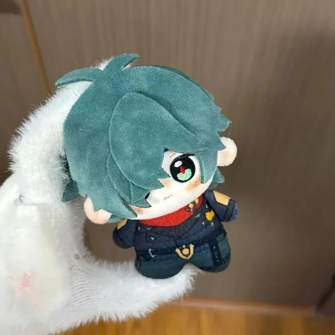 Gefülltes 10 cm großes Spiel Zenless Zone Zero Knight süße Baumwollpuppe Schlüsselanhänger Rucksack Ornament oder Geburtstagsgeschenk Festival Geschenk