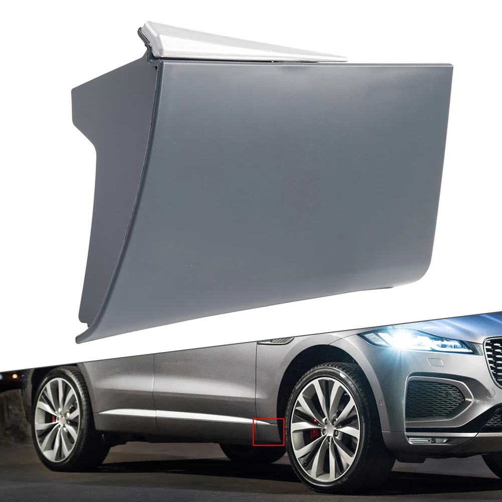 

For Jaguar F-PACE 2016 2017 2018 2019 T4A3505LML T4A3502LML 1Pc Car Fender Molding Trim Side Corner Cover Protector ABS