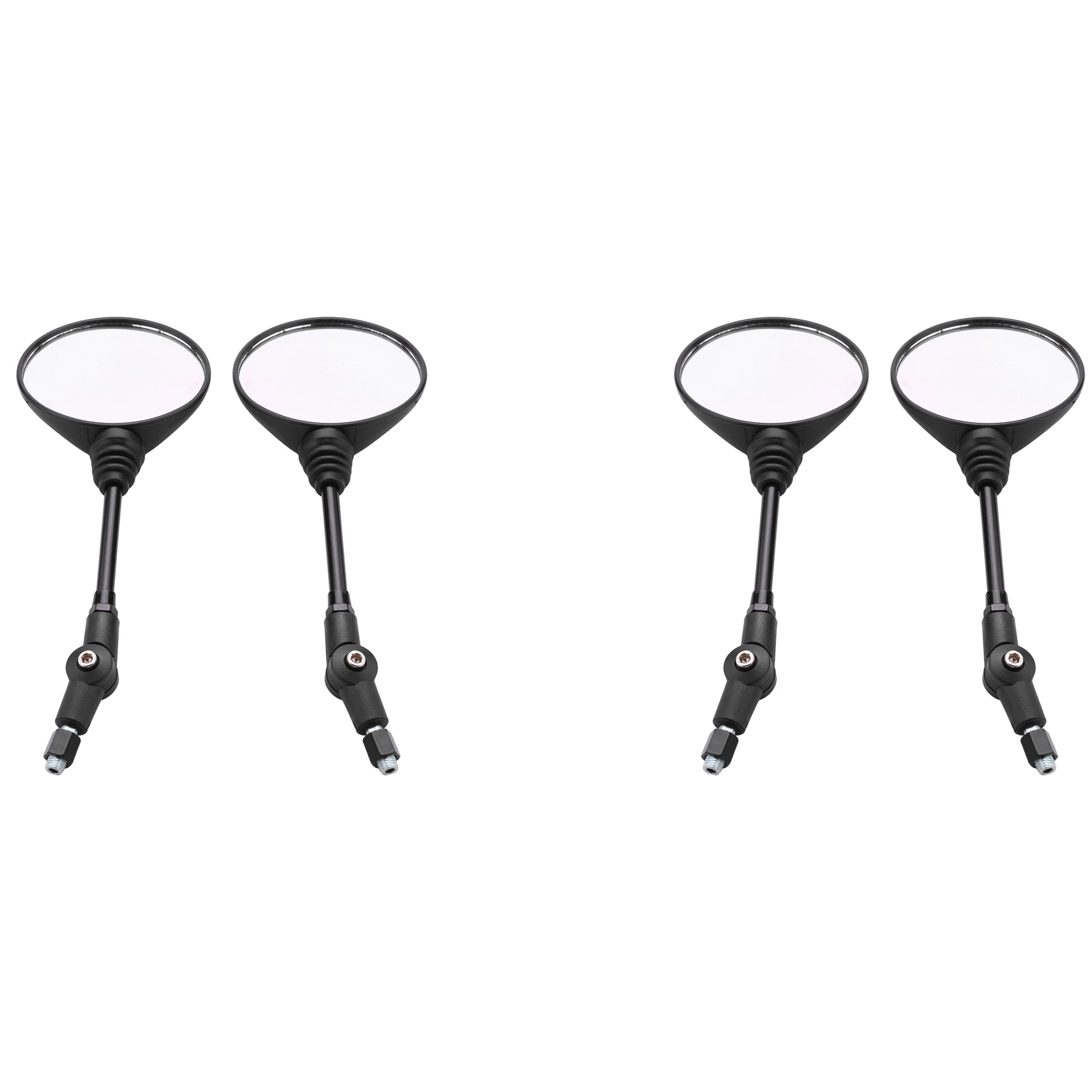 Classy-4X Universal Motorcycle Folding Mirror Motorbike Street Bike Side Mirrors Rearview Scooter Mirror 8/10Mm