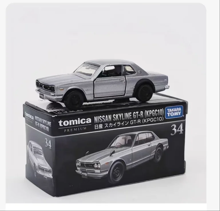 

TOMICA 1:64 Nissan GTR alloy die-cast car model Figurine Boy Gift