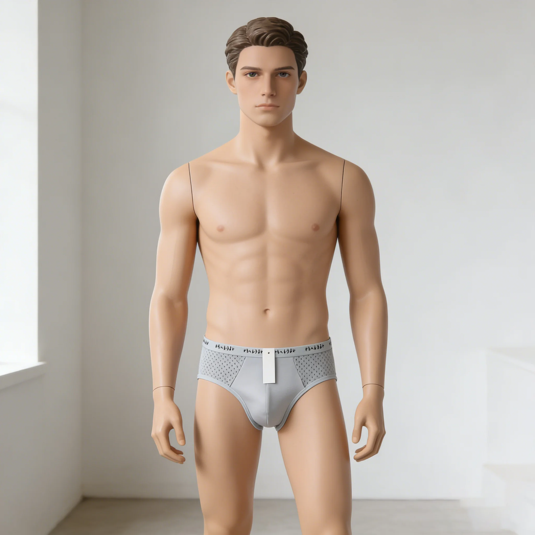 

Мужские летние трусы-боксеры из ледяного шелка, дышащие, с карбоновым волокном, антибактериальные, полые, с эффектом охлаждения