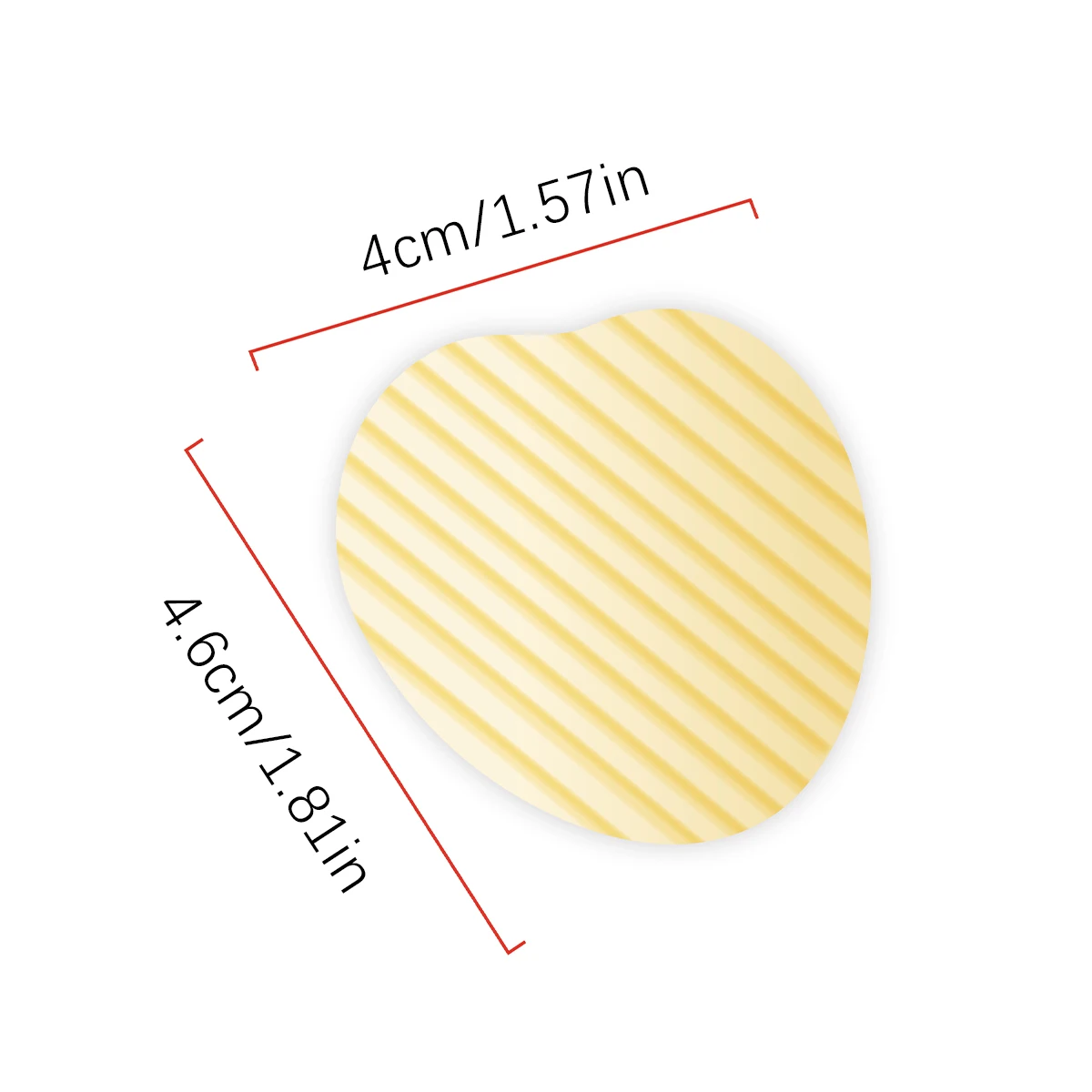 4 ピース/セットポテトチップ型消しゴム、鉛筆クリーニング消しゴム、興味深い試験執筆修正ツール、学校文具ギフト