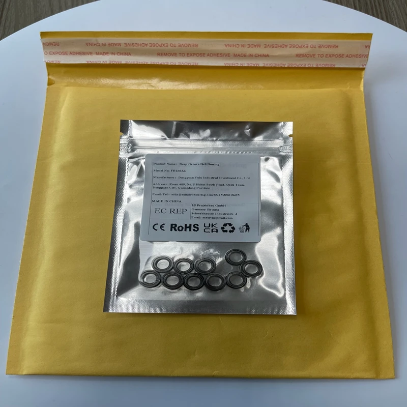 10 SZT. FR168ZZ 6,35x9,525x3,175 mm Wysokiej Jakości Miniaturowe Łożyska Kulkowe Kołnierzowe ABEC-7 FR144ZZ FR2-5ZZ FR156ZZ FR166ZZ FR188ZZ FR8ZZ