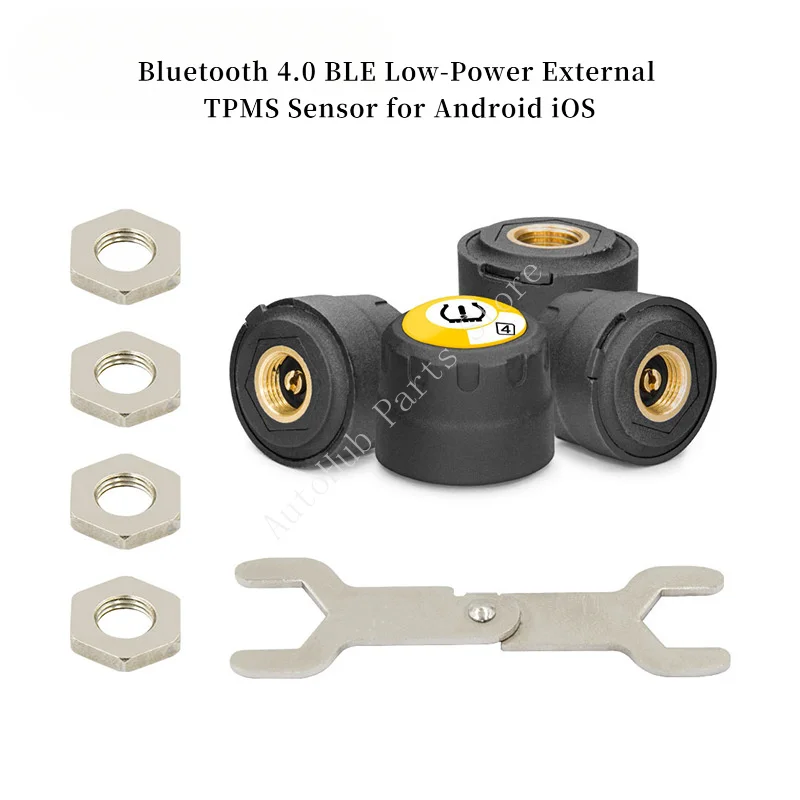 

Bluetooth 4.0 BLE Low-Power External TPMS Sensor for Android iOS