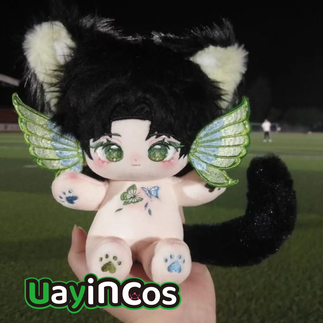 

20cm Love and Deepspace Zayne Cartoon Stuffed Plushies Plush Doll Clothes Soft Pillow Anime Ornaments Cute Figure Game Toy Kids