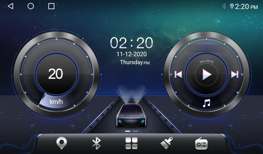 WITSON UI Theme AI Voice Activated Code for Car Multimedia