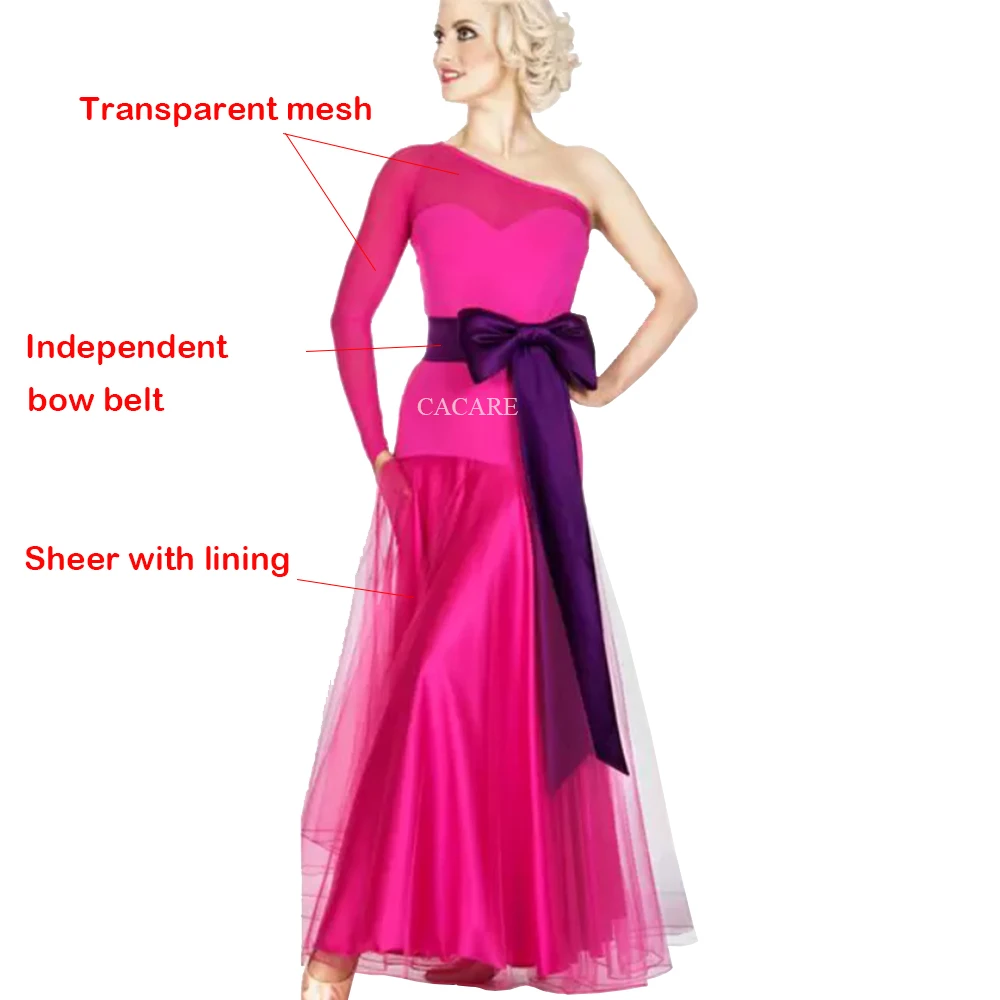 Female Dresses Standard Ballroom Evening Dress Modern Dance Wear Prom Women's Flamenco Party Dresses Stage Costume 0636 Tailor