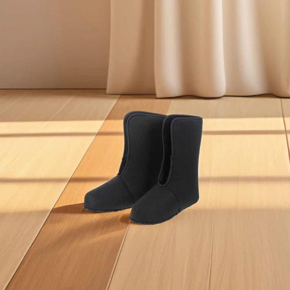 

1 Pair Snow Boot Insoles For Men Thick Warm Rain Boot Replacement Linings Winter Outdoor Hiking Waterproof Insulated Lining Size