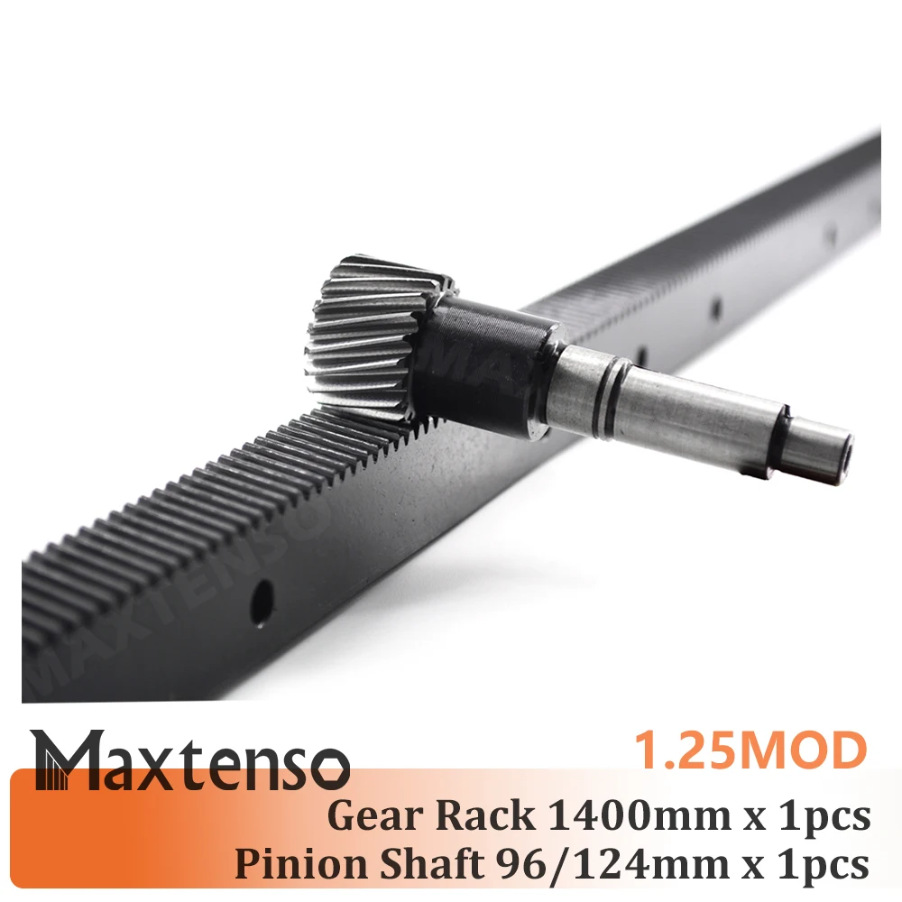 maxtenso gear rack 125mod 1400 mm direito eixo helicoidal pinhao esquerda teetch helicoidal 96 mm 127 mm maquina de gravura pecas cnc 125m 01