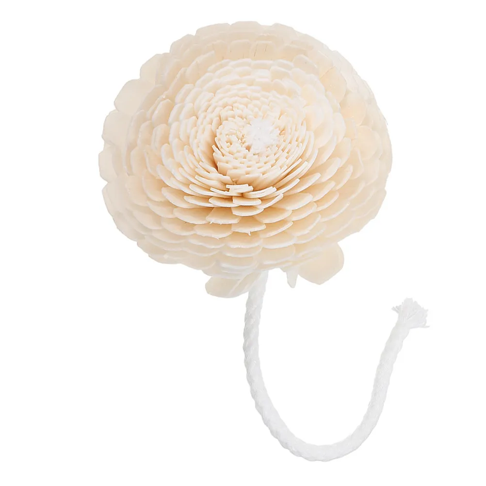 Artificial Flower Fragrance Diffuser Bendable Cotton Rope Replacement for Essential Oil Bottle Home Car Perfume Oil Diffuser