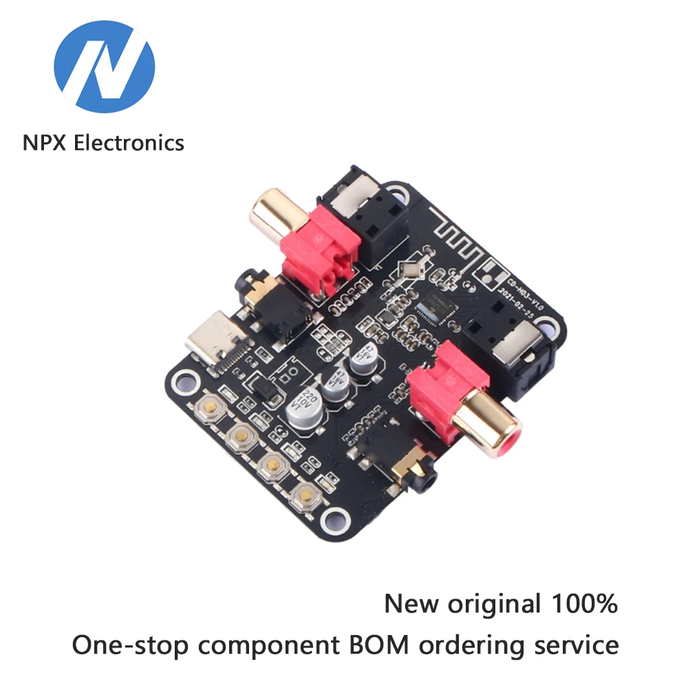 

Модуль передачи и приема 5.0, высококачественный коаксиальный оптоволоконный усилитель Bluetooth без потерь, беспроводной модуль усилителя звука