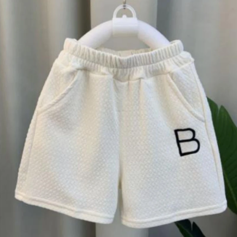 Baby Boy Clothes Set Children Girls Zip Lapel Tshirts and Shorts 2 Pieces Summer Short Sleeve Top Bottom Outfits Tracksuits