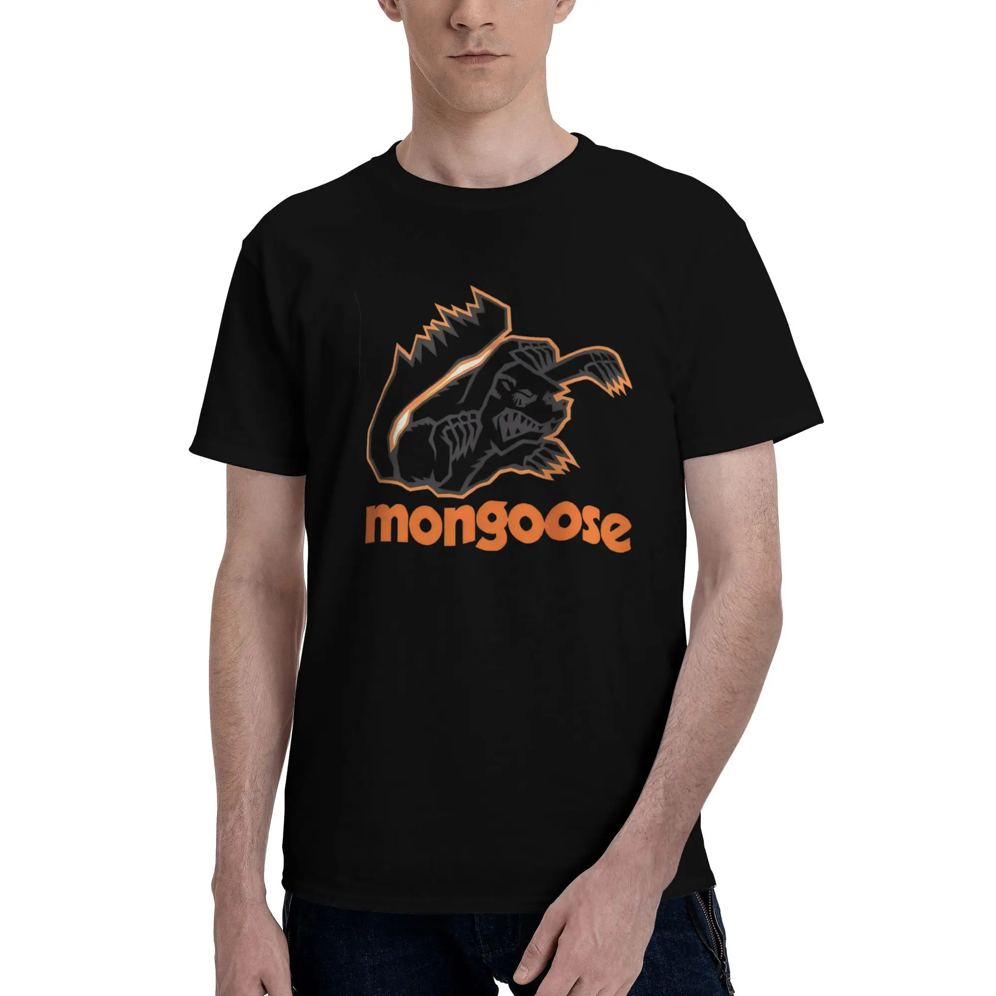 New 2025 yaer Aggressive Mongoose Logo  t shirt men sleeve shirt
