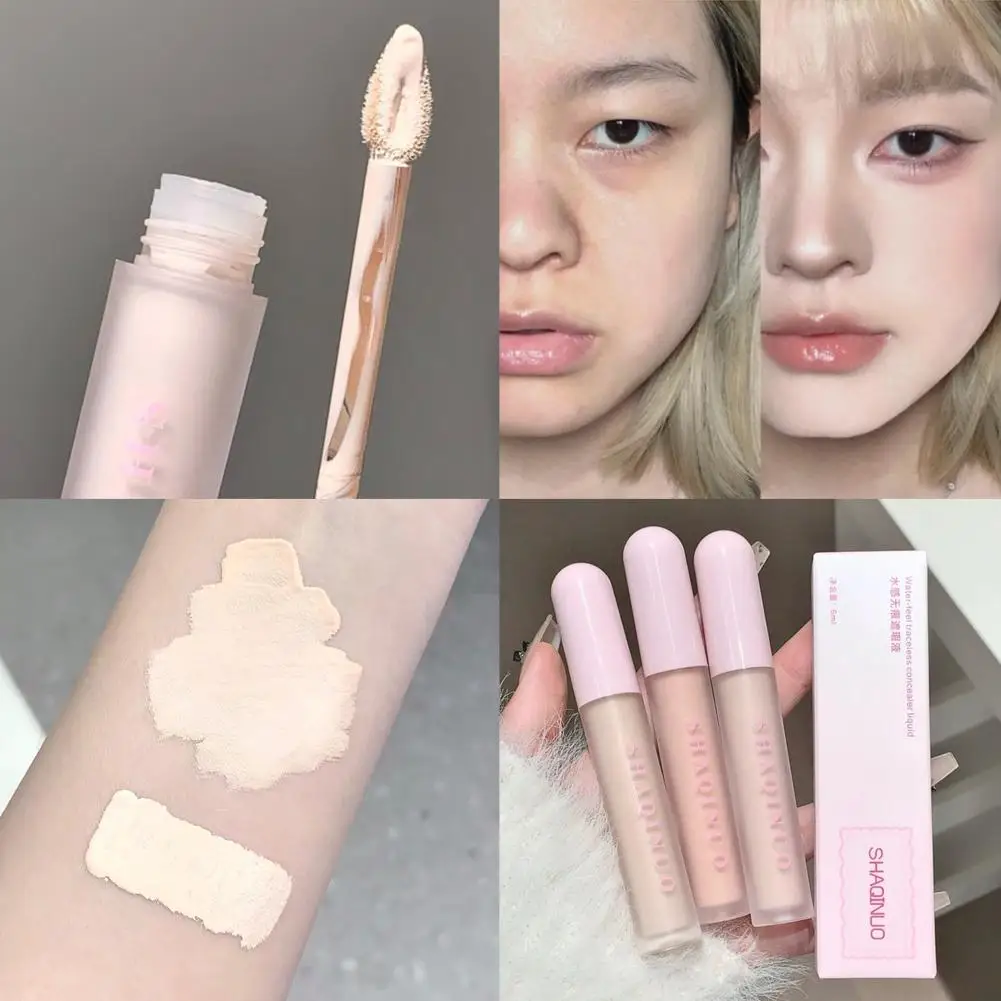 3 cores base líquida facial acne marca ponto alta à prova dwaterproof água maquiagem círculos corretivo anti escuro cobertura de controle de óleo a1d6